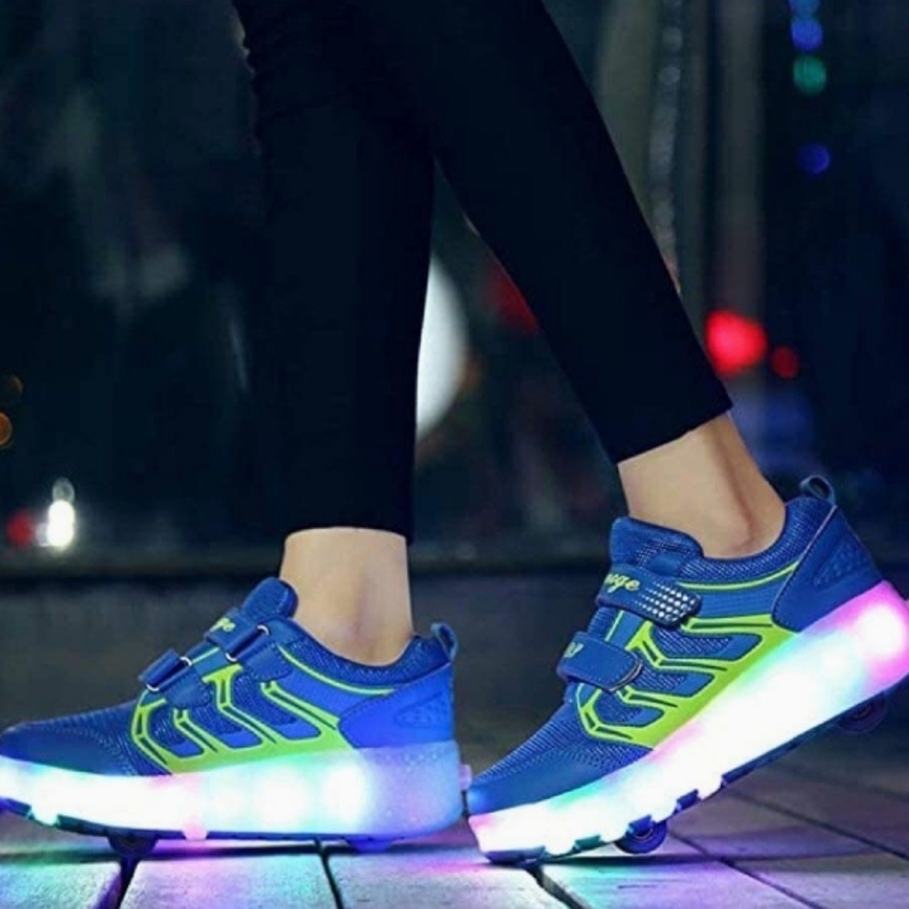LED Kids Roller Skate Shoes